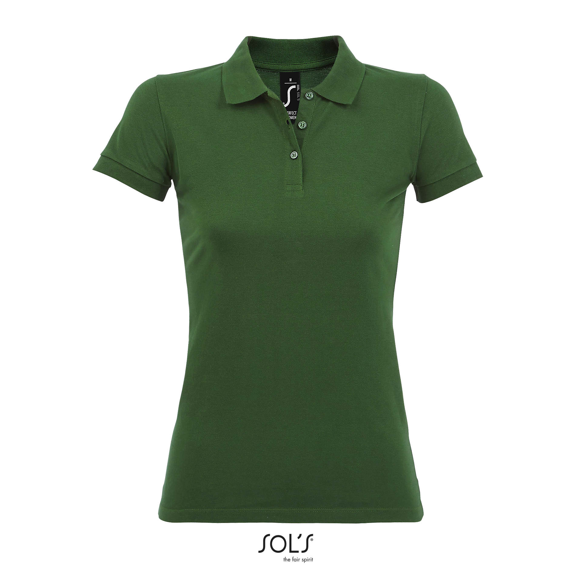 Polo personnalisable pour femme 180g - PERFECT Vert bouteille